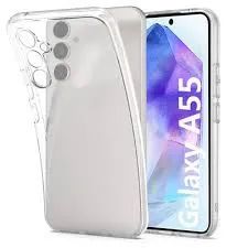 Лот: 25136442. Фото: 1. Чехол Samsung Galaxy A55 Силикон... Чехлы, бамперы