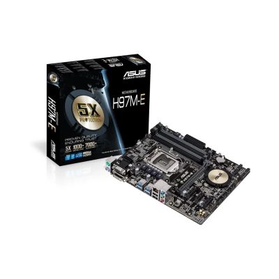 Лот: 6948012. Фото: 1. ASUS H97M-E rev.2.04 на гарантии... Материнские платы