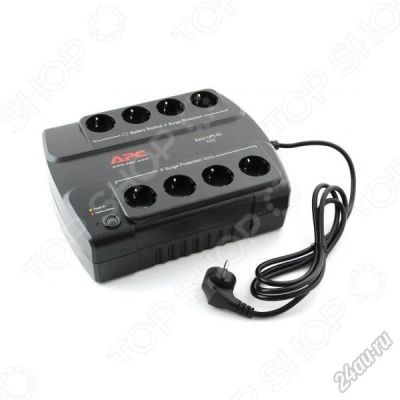 Лот: 5635362. Фото: 1. ИБП APC Back-UPS ES 400VA (BE400-RS... ИБП, аккумуляторы для ИБП