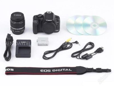 Лот: 2159891. Фото: 1. Canon EOS 450 D Kit 18-55. Цифровые зеркальные