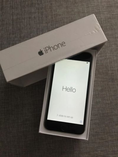 Лот: 8553707. Фото: 1. iPhone 6 на 16GB Space Gray РСТ... Смартфоны