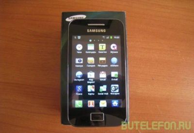 Лот: 5109464. Фото: 1. Samsung Galaxy S5830G Onyx Black. Смартфоны