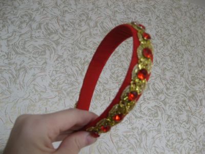 Лот: 8410681. Фото: 1. Авторский Ободок № 7. Ручная работа... Бижутерия ручной работы