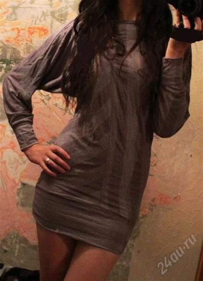 Лот: 1238115. Фото: 1. серое платье. Платья