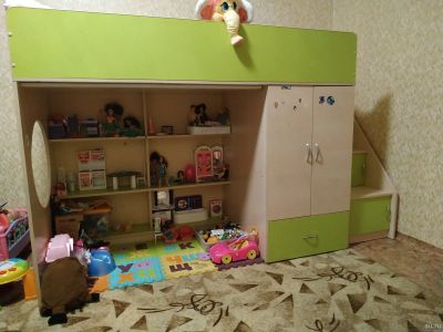 Лот: 14317102. Фото: 1. Детская кровать чердак. Детские кровати и кроватки