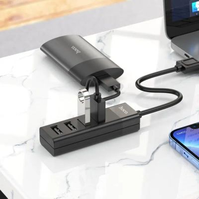Лот: 25613802. Фото: 1. Адаптер Hoco HB25, 4 в 1, USB... Детали тюнинга