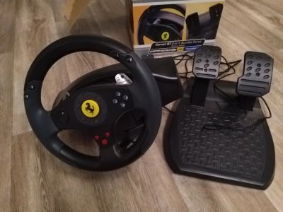 Лот: 12117495. Фото: 1. Гоночный руль Thrustmaster Ferrari... Рули, джойстики