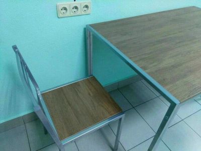 Лот: 11016088. Фото: 1. Стол и стулья. Компьютерные и письменные столы
