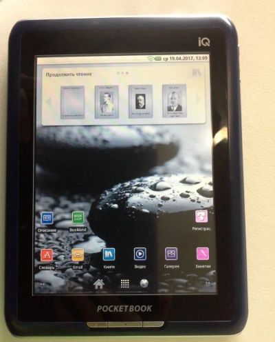 Лот: 12080722. Фото: 1. Электронная книга POCKEtBook IQ... Другое (электронные книги, аксессуары)