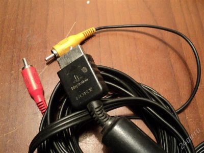 Лот: 1541721. Фото: 1. Кабель для PlayStation One для... Аксессуары для игровых приставок, консолей, геймпады