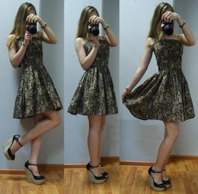 Лот: 8165792. Фото: 1. Платье-бюстье с пышной юбкой. Платья