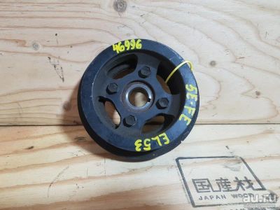 Лот: 18537937. Фото: 1. Шкив коленвала Toyota Corsa EL53... Двигатель и элементы двигателя