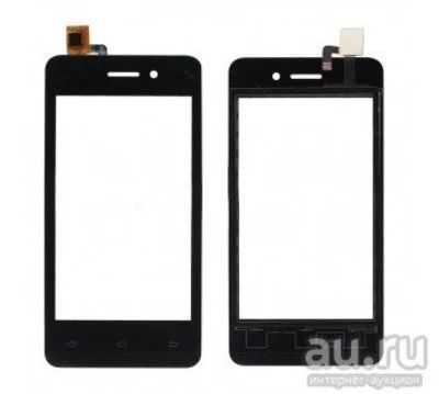 Лот: 13715976. Фото: 1. Тачскрин Micromax Q3001 Bolt Черный... Дисплеи, дисплейные модули, тачскрины