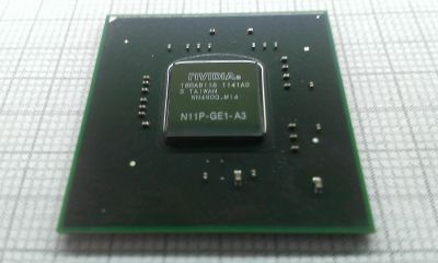 Лот: 12526896. Фото: 1. Видеочип nVidia N11P-GE1-A3 (GT330M... Микросхемы