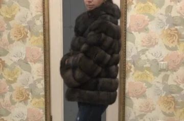 Лот: 12770439. Фото: 1. Шуба из соболя. Верхняя одежда