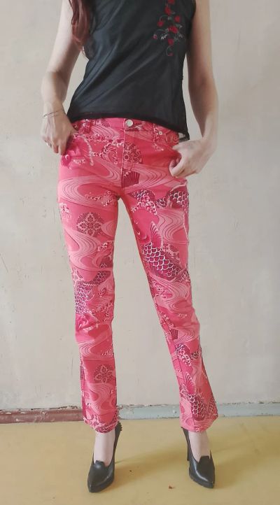 Лот: 25650834. Фото: 1. Джинсы moschino jeans, р 27, оригинал. Джинсы