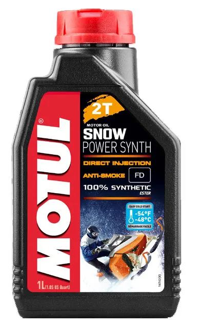 Лот: 20067589. Фото: 1. MOTUL SnowPower 2T SYNTH 1 л... Масла, жидкости