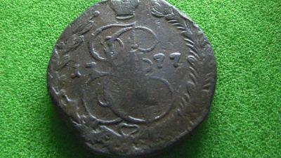 Лот: 25006135. Фото: 1. 5 копеек 1777г. Россия до 1917 года