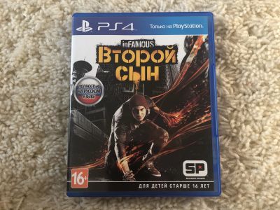 Лот: 17215404. Фото: 1. InFamous второй сын ps4. Игры для консолей