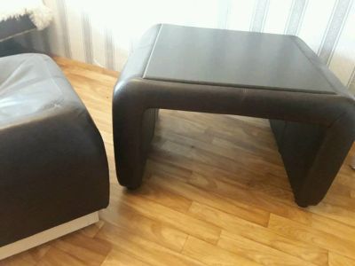Лот: 12493091. Фото: 1. Пуф+стол. Журнальные столики