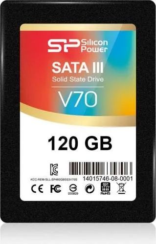 Лот: 11300674. Фото: 1. SSD 2.5” 120GB Silicon Power Velox... SSD-накопители
