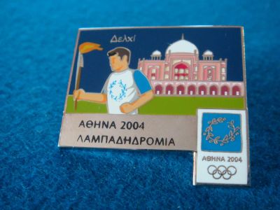 Лот: 6665637. Фото: 1. Спорт. Олимпиада.Афины 2004.Эстафета... Сувенирные