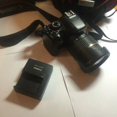 Лот: 6365609. Фото: 1. Canon EOS 550D Kid + ОбъективTamron... Цифровые зеркальные