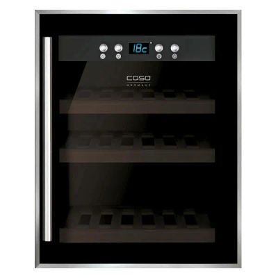 Лот: 24501646. Фото: 1. Винный шкаф Caso WineSafe 12 Black. Холодильники, морозильные камеры