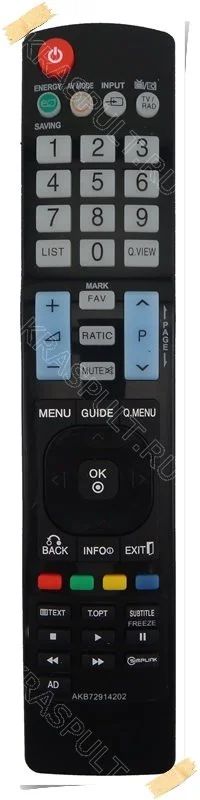Лот: 10953406. Фото: 1. Пульт LG AKB72914202. Новый! Гарантия... Пульты ДУ