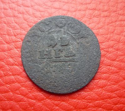 Лот: 6937722. Фото: 1. денга 1743. Россия до 1917 года