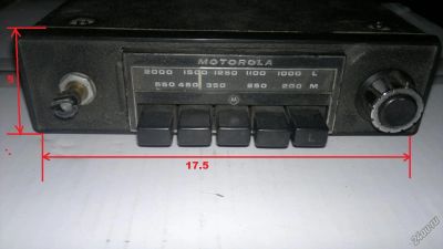 Лот: 4560921. Фото: 1. Магнитола Motorola Ретро. Автомагнитолы