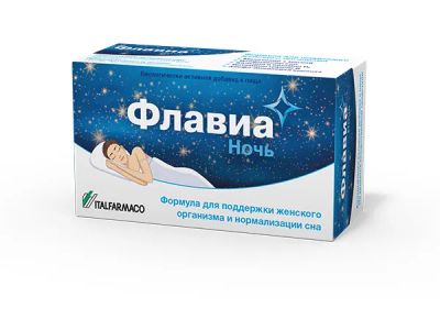 Лот: 23714931. Фото: 1. Флавиа Ночь капс. №30 БАД. Лекарства
