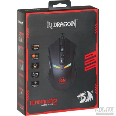 Лот: 18386622. Фото: 1. Мышь проводная Redragon Nemeanlion... Клавиатуры и мыши