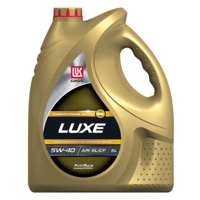 Лот: 18950363. Фото: 1. Масло моторное Lukoil Luxe 5W-40... Масла, жидкости