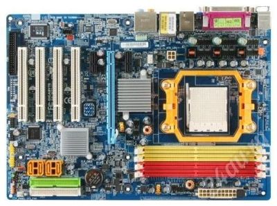 Лот: 633136. Фото: 1. Материнская плата socket AM2 Gigabyte... Материнские платы