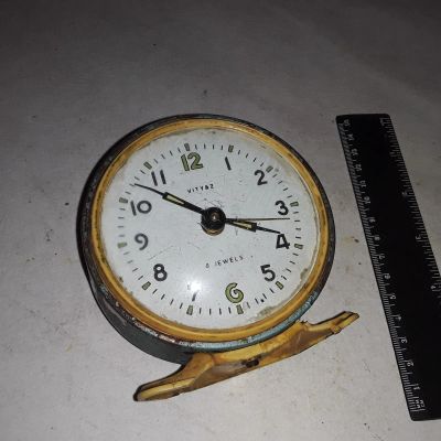 Лот: 19895832. Фото: 1. старый ржавый часы будильник СССР... Часы настенные, настольные