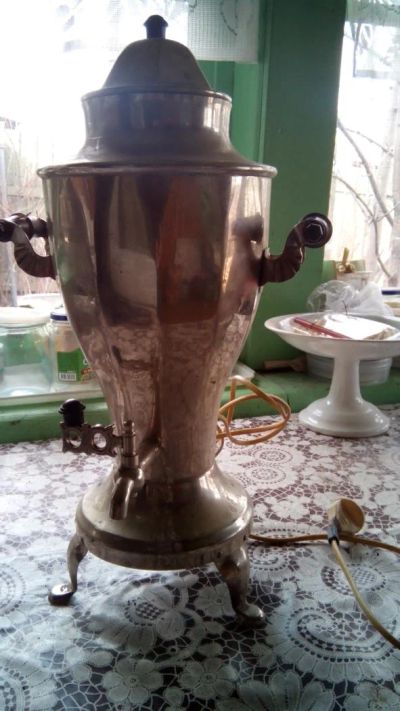 Лот: 7295681. Фото: 1. Самовар электрический 2. Чайники, кофемашины, кулеры