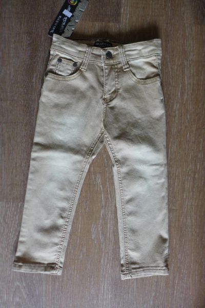 Лот: 14363808. Фото: 1. НОВЫЕ джинсы детские бежевые. Брюки, шорты, джинсы