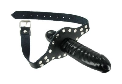 Лот: 24252352. Фото: 1. Кляп со страпоном XR Brands Ride... Эротическое бельё