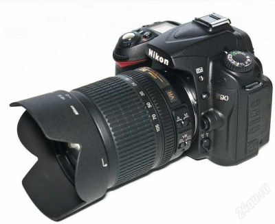 Лот: 1000999. Фото: 1. Nikon D90 Kit AF-S DX NIKKOR 18-105mm... Цифровые зеркальные