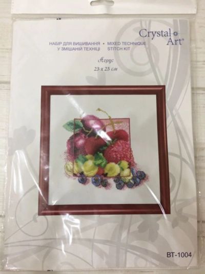 Лот: 10319546. Фото: 1. Crystal Art "Крыжовник" Набор... Вышивание