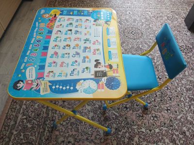 Лот: 25610714. Фото: 1. Детский столик. Столики, стулья, парты