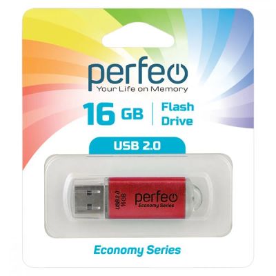 Лот: 24948928. Фото: 1. Флеш-накопитель USB2.0 16Gb Perfeo... USB-флеш карты