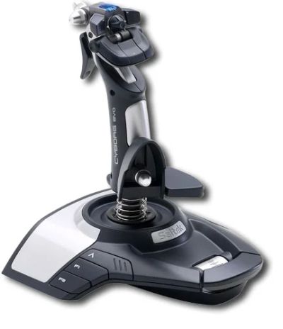 Лот: 9552291. Фото: 1. Джойстик Saitek Cyborg EVO. Рули, джойстики