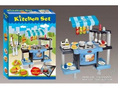 Лот: 2474331. Фото: 1. Игровой набор "Кухня" 383-008... Конструкторы