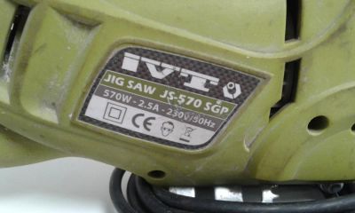 Лот: 10229653. Фото: 1. лобзик IVT sig saw js-570 sgp. Электроинструмент