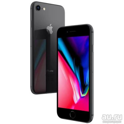 Лот: 13467633. Фото: 1. iPhone 8 чёрный 256. Смартфоны