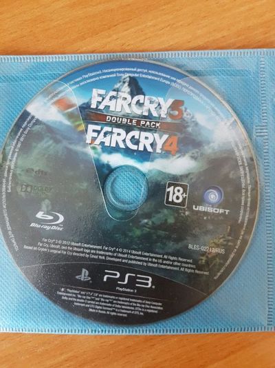 Лот: 15585365. Фото: 1. Farcry 3 + 4 PS3. Игры для консолей