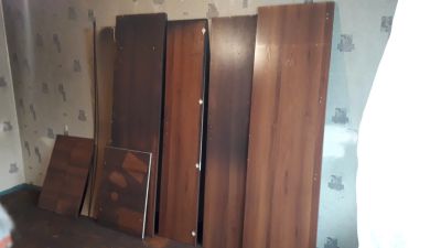 Лот: 14750614. Фото: 1. Шкаф для одежды. В саже после... Шкафы, шкафы-купе