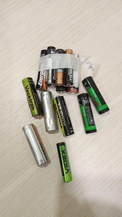 Лот: 16046527. Фото: 1. Севшие батарейки. Батарейки, аккумуляторы, элементы питания